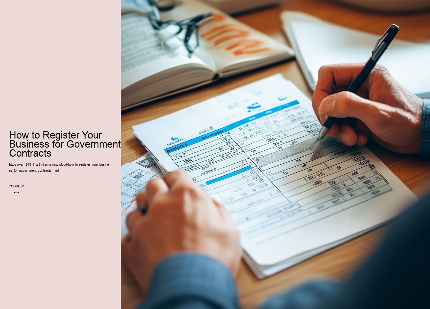 How to Register Your Business for Government Contracts